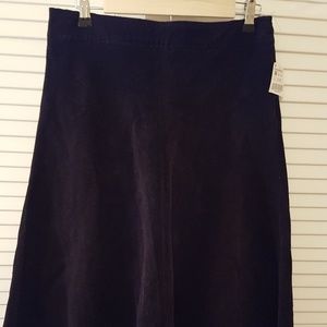 Women corduroy skirt